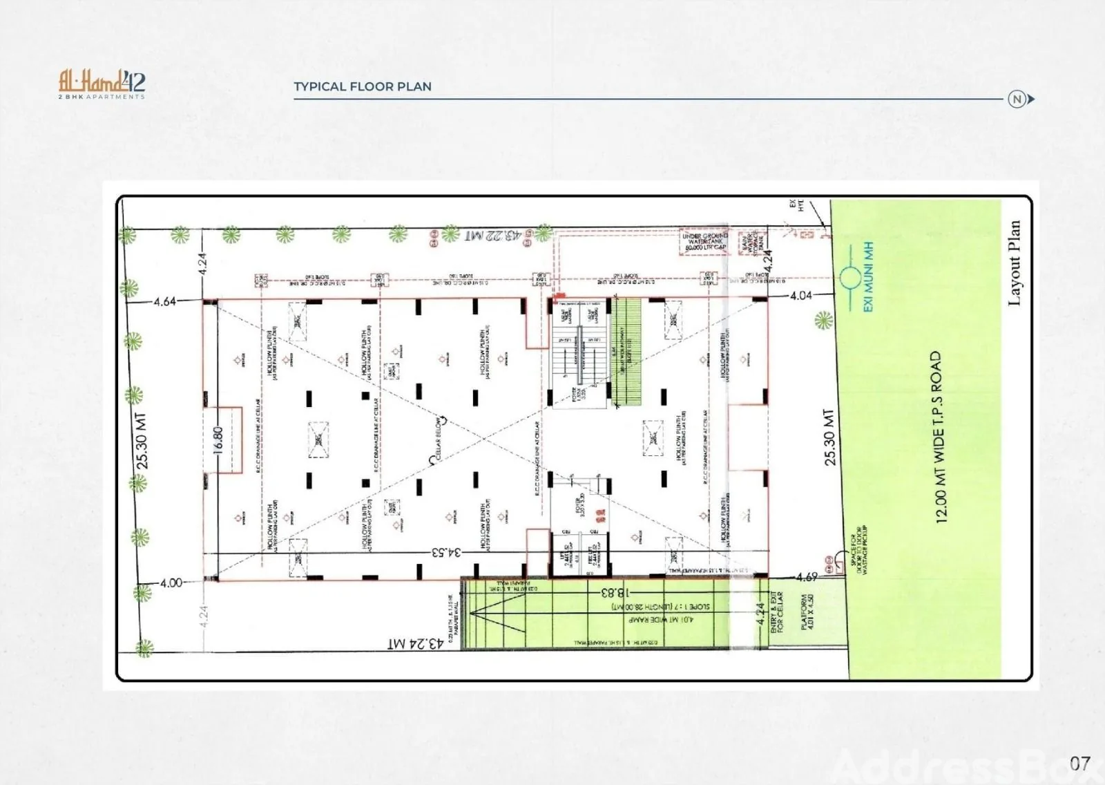 AL HAMD-42 Floor Plan