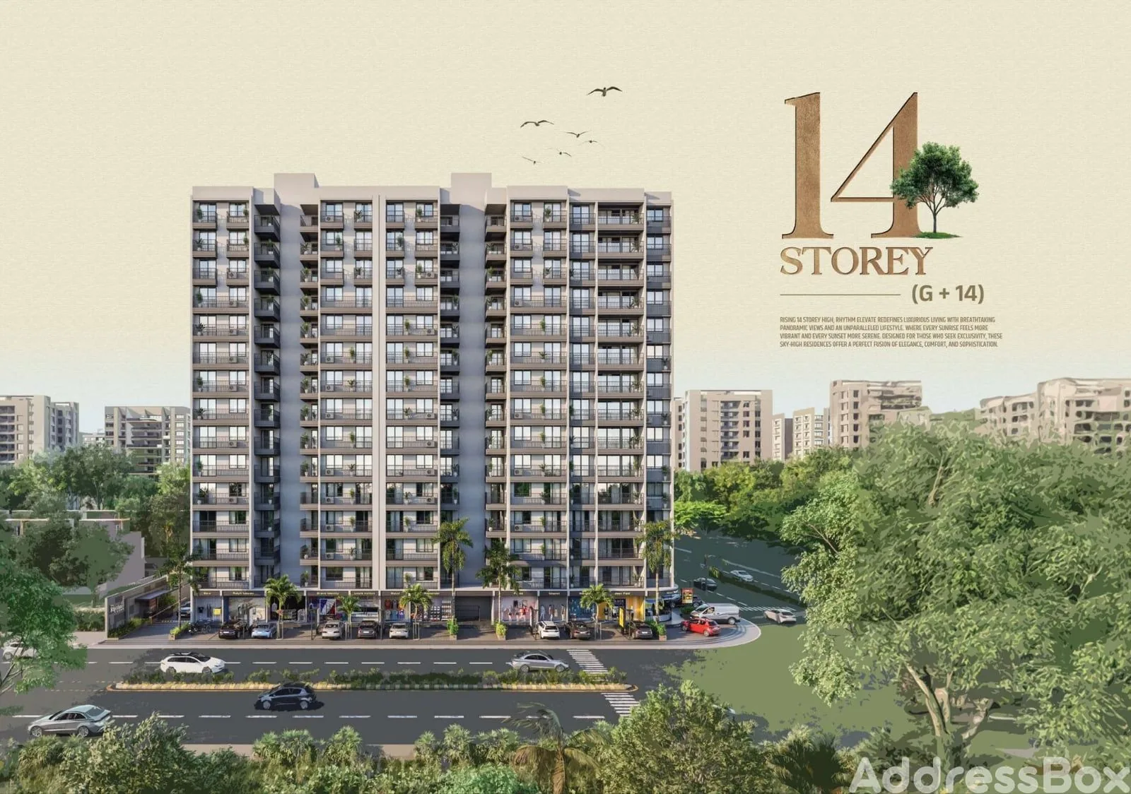 The Rhythm Elevate Exterior