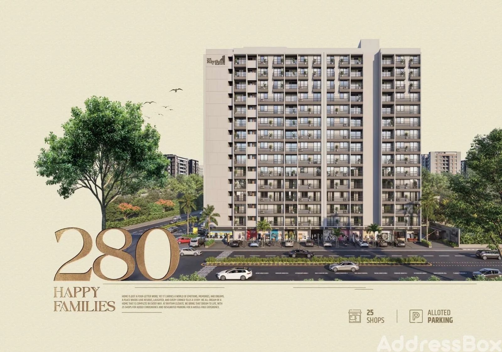 The Rhythm Elevate Exterior