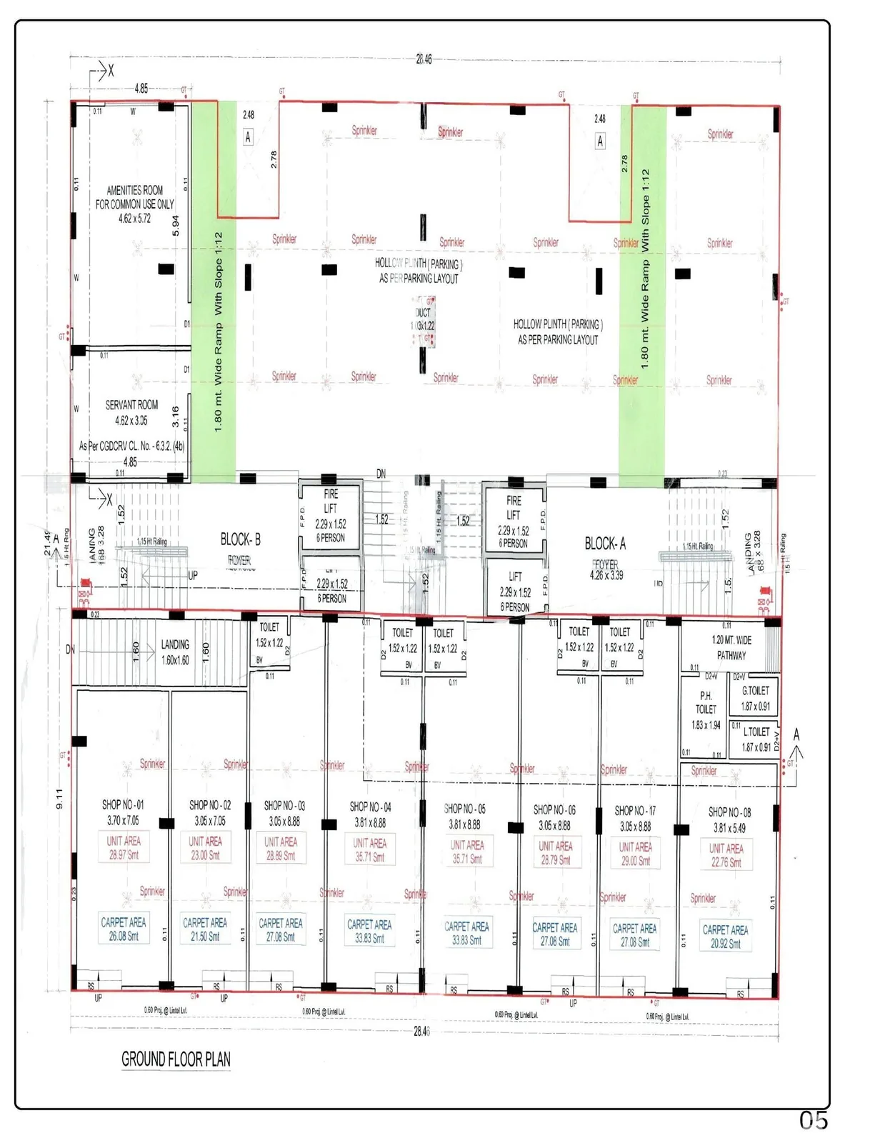 Al Hamd II - Commercial Floor Plan
