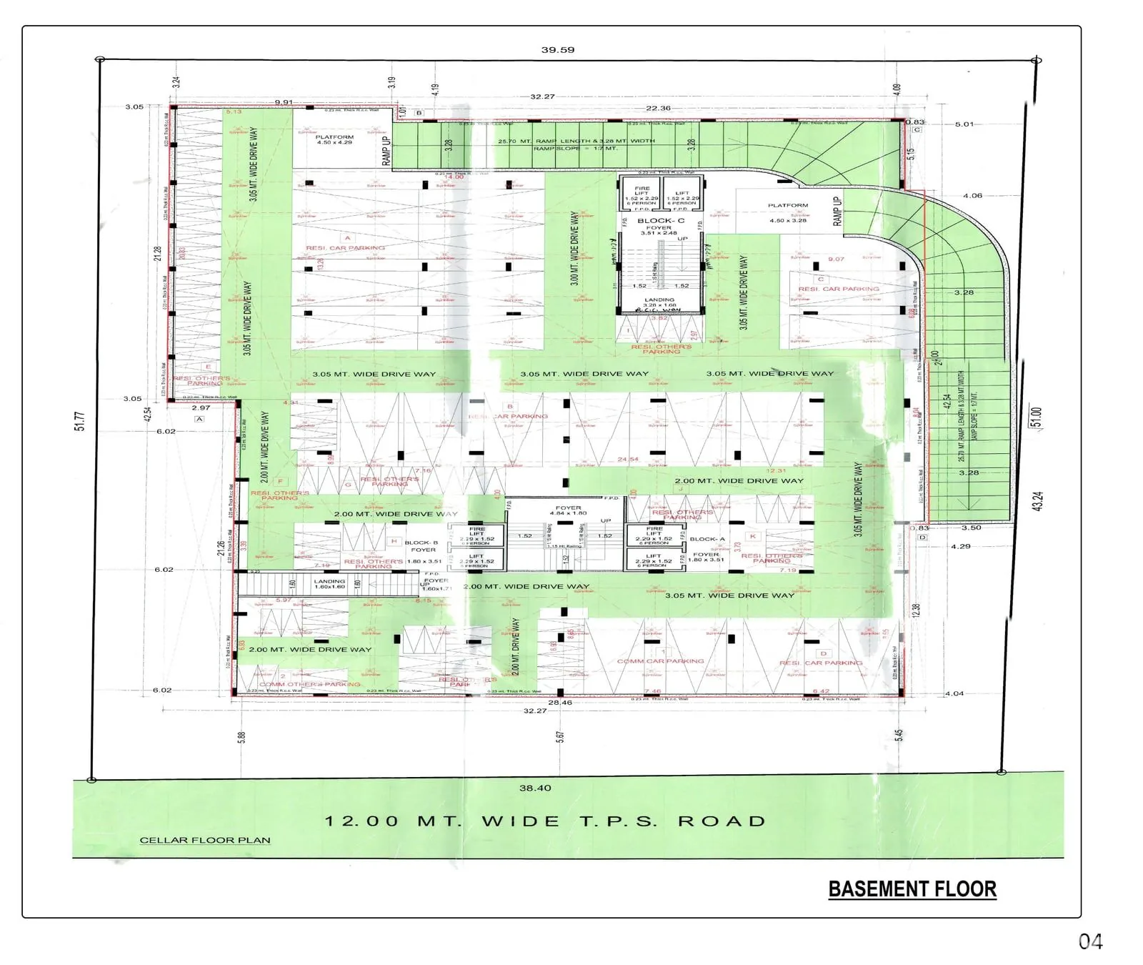 Al Hamd II - Commercial Floor Plan