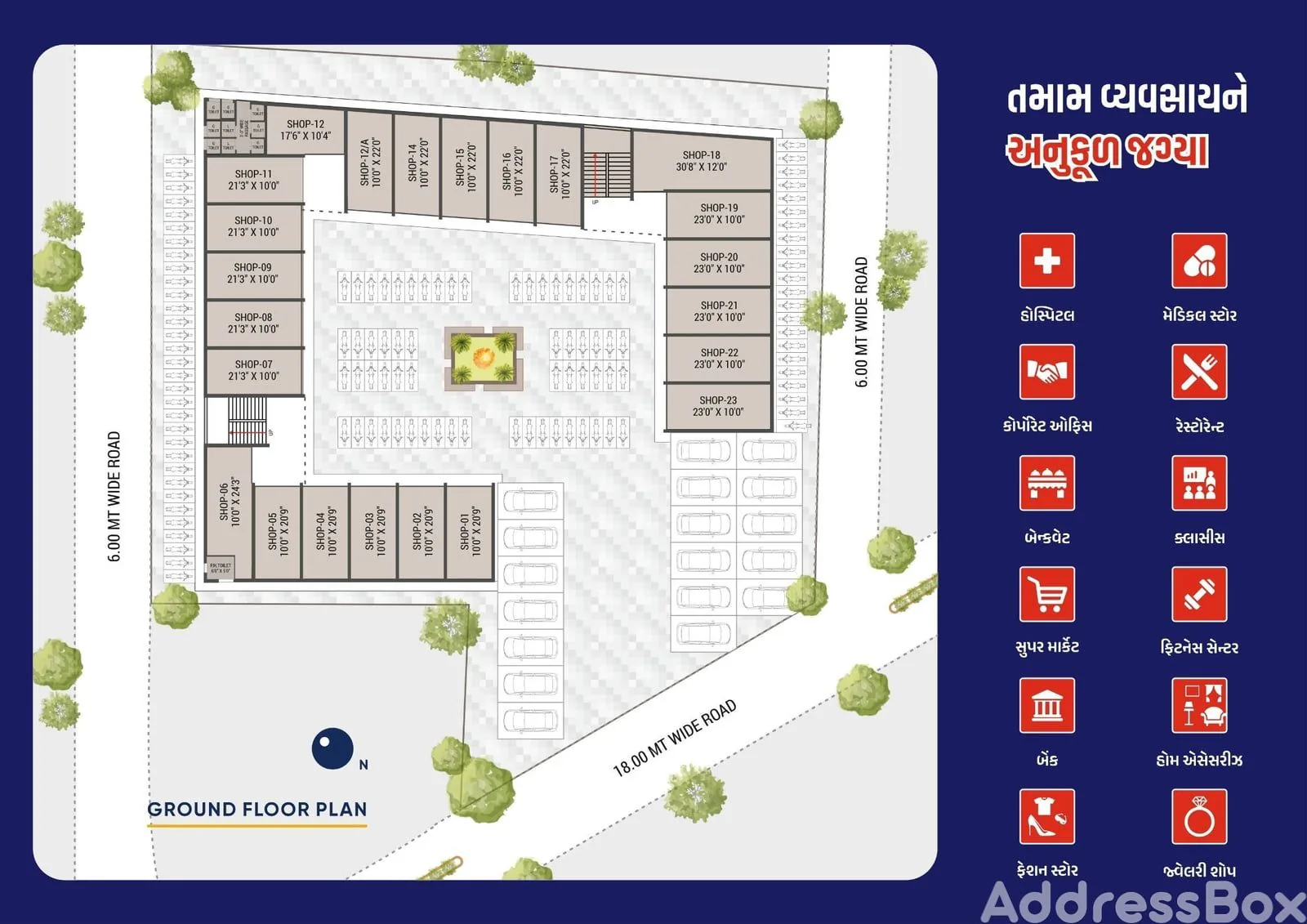 MIVAAN SQUARE Floor Plan