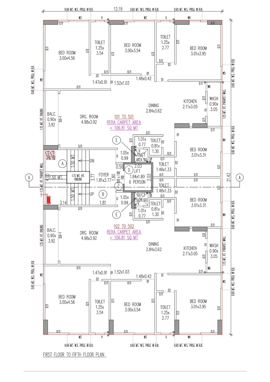 Palladium SIDDHARTH Floor Plan