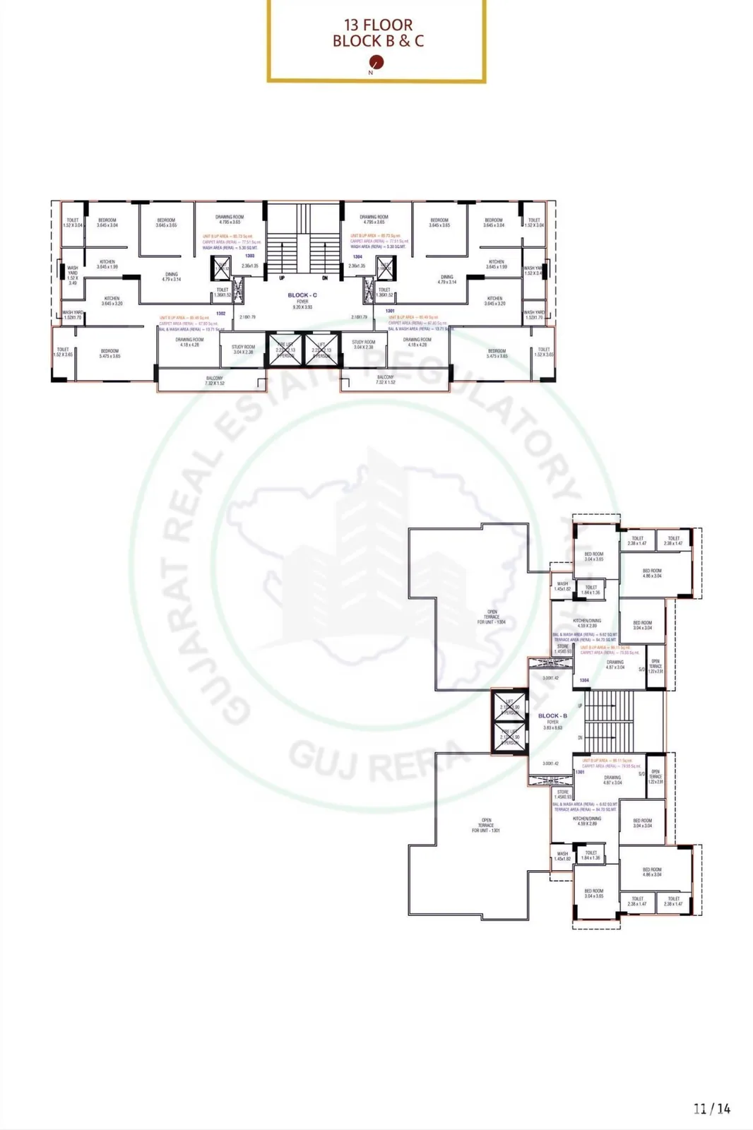 AARAV ELENZA INFINIUM Floor Plan