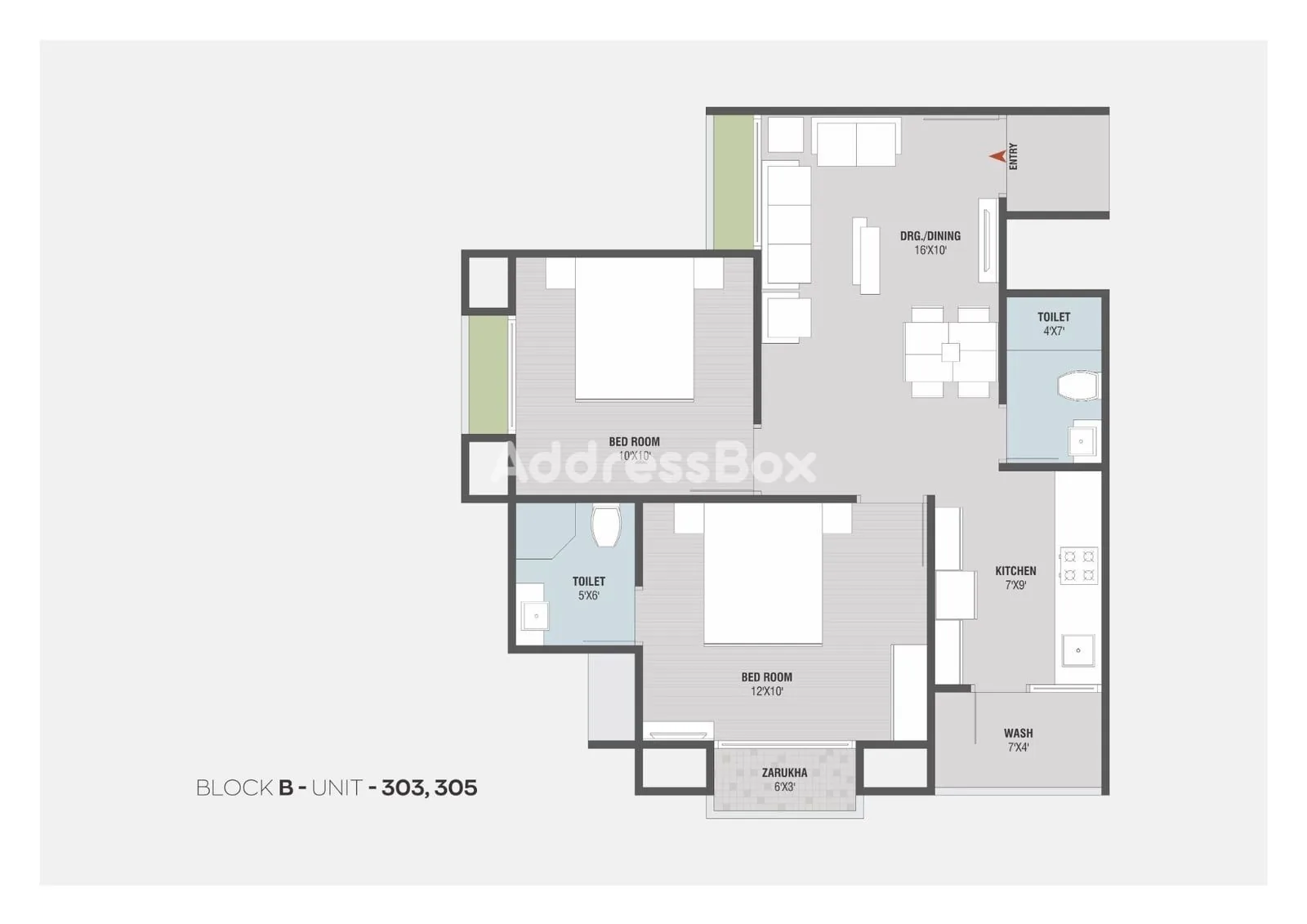 AADHVAN RISE Floor Plan