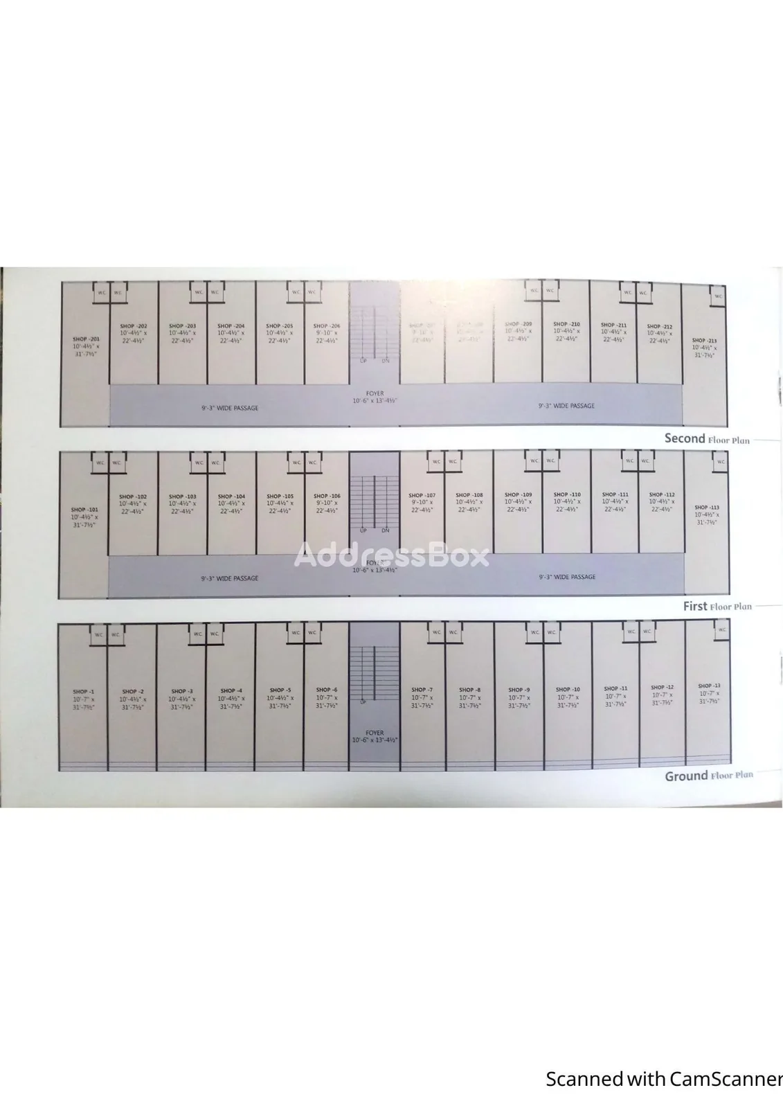 CHANDRA PUSHP RESIDENCY Floor Plan