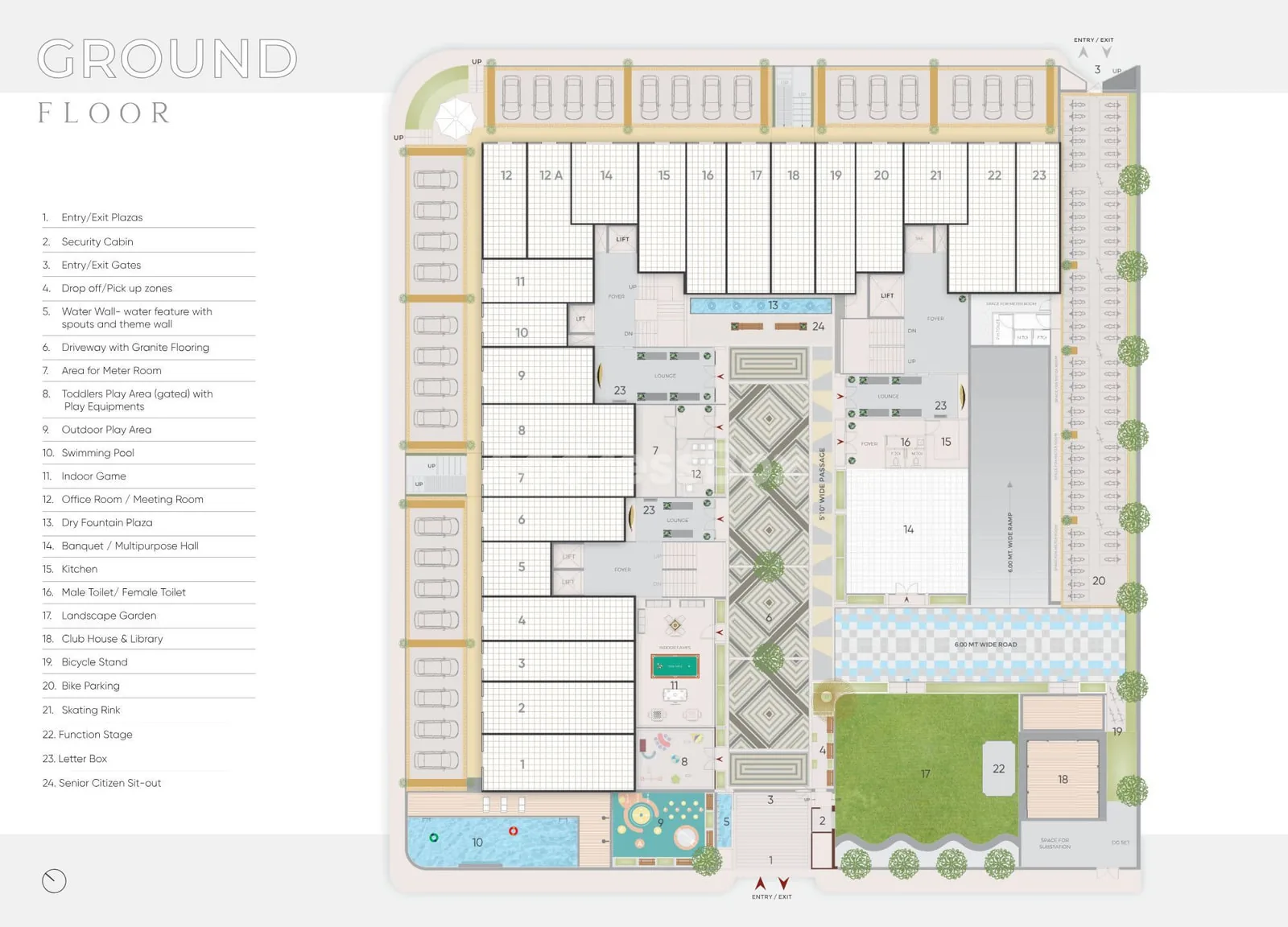 NITYAM LUXURIA Floor Plan