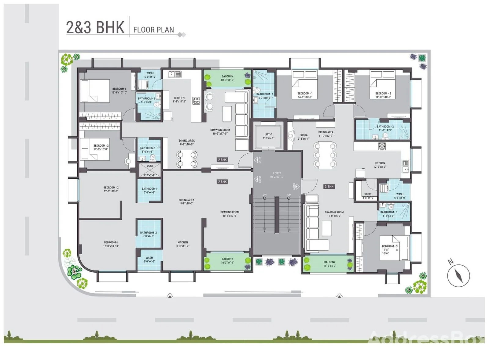 Akshar Revival Floor Plan