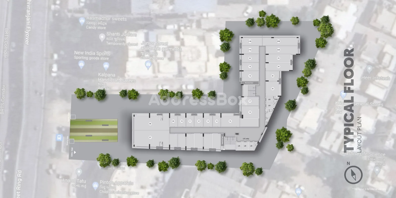 KRUPAL PATHSHALA Floor Plan