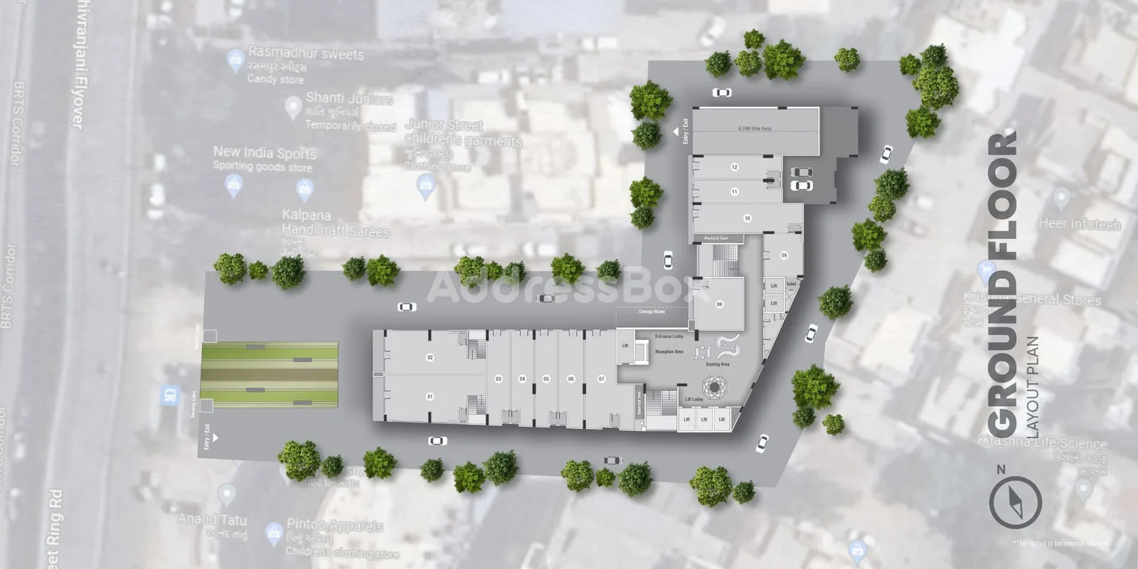 KRUPAL PATHSHALA Floor Plan