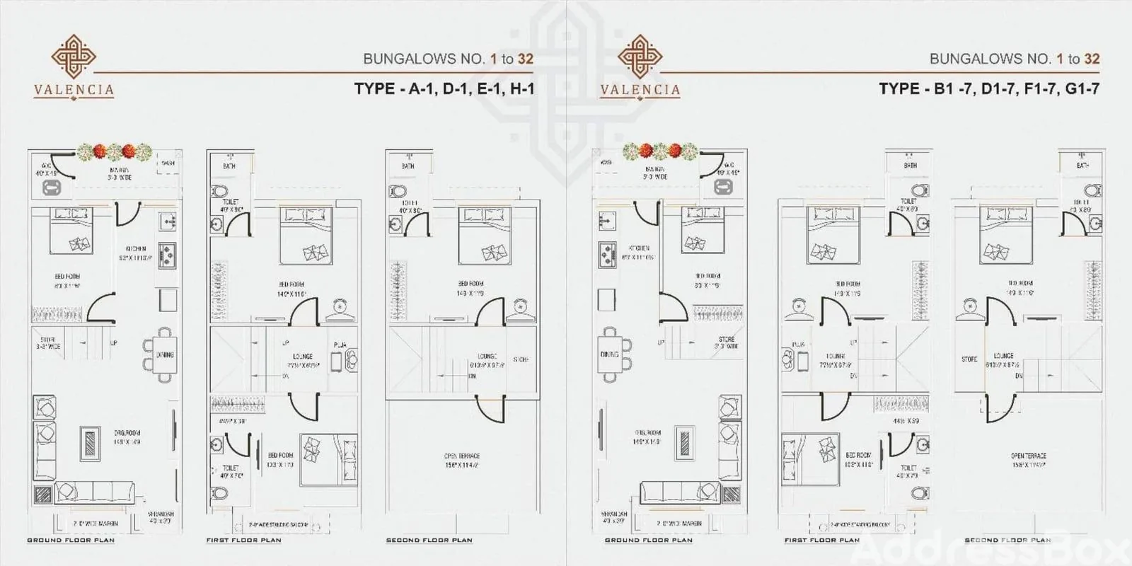 VALENCIA Floor Plan