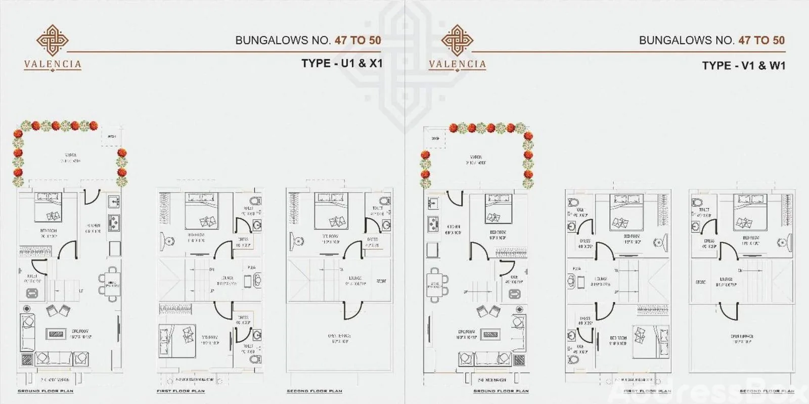 VALENCIA Floor Plan