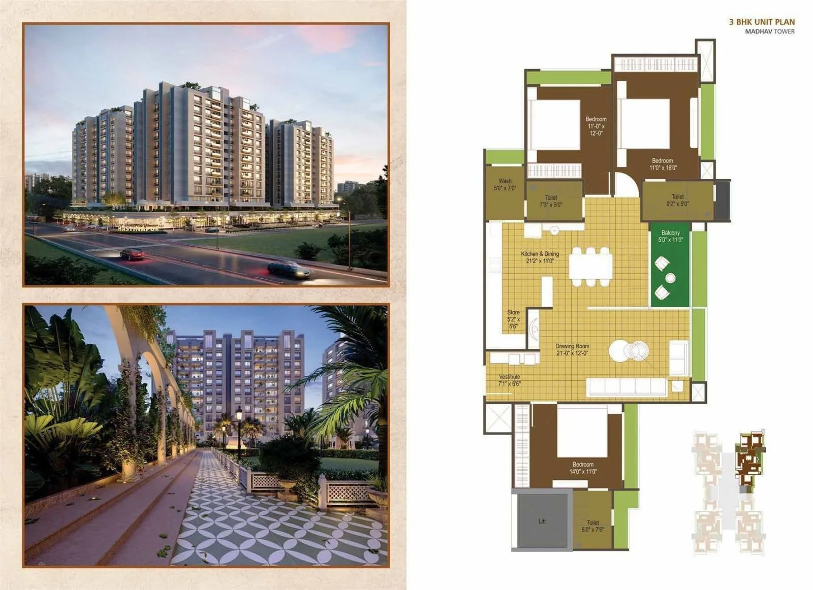 Hastinapur The Royal Legacy Floor Plan