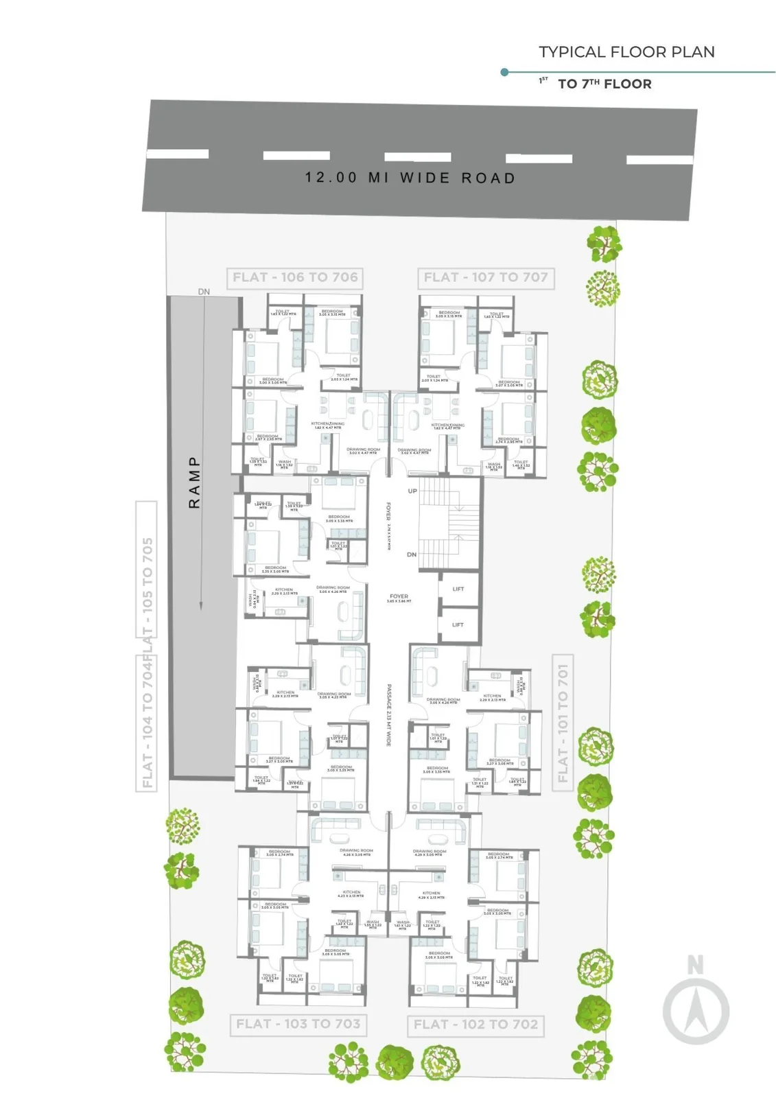 Mominsara Living Floor Plan
