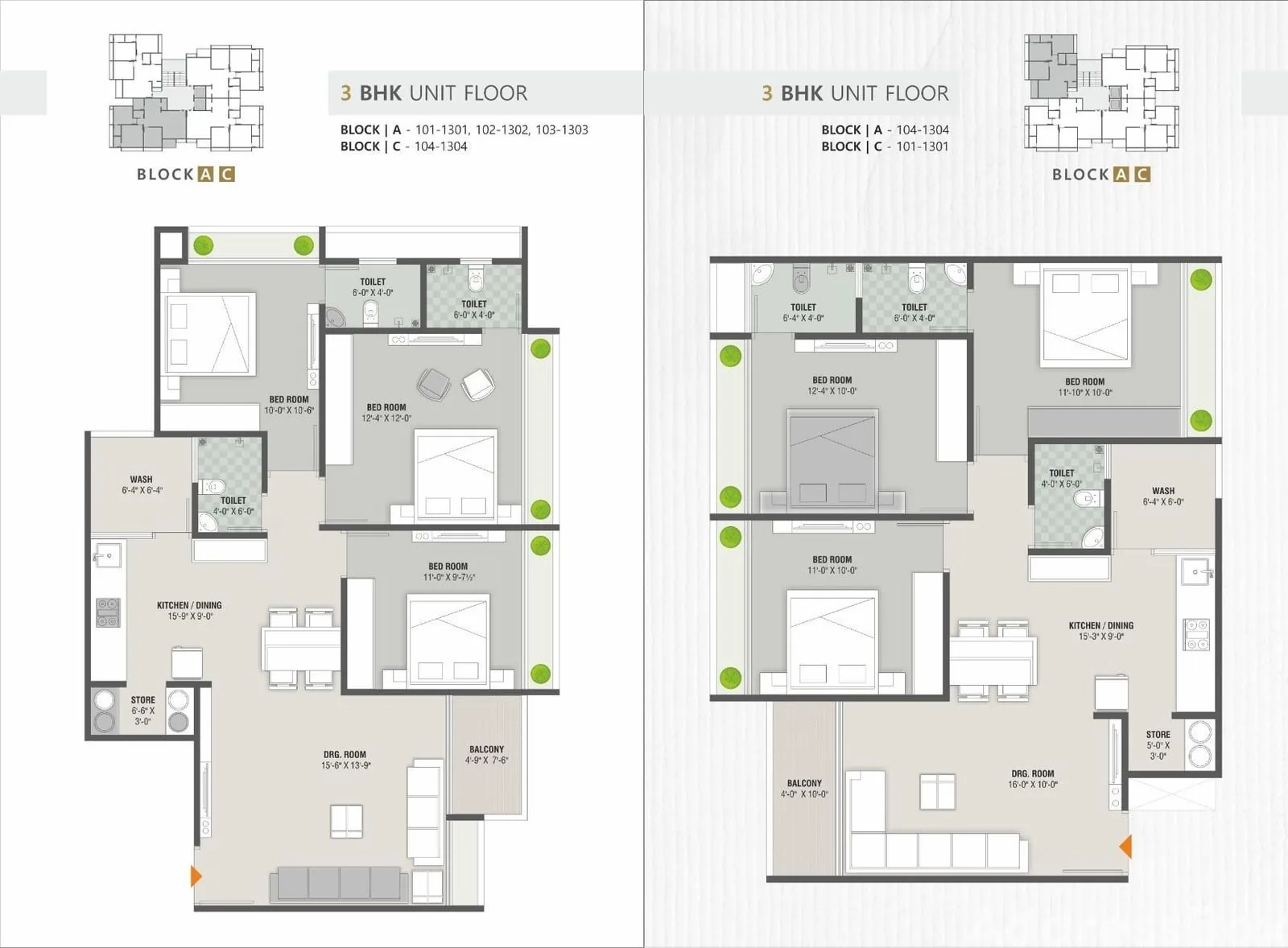 Nanddeep Residency Floor Plan
