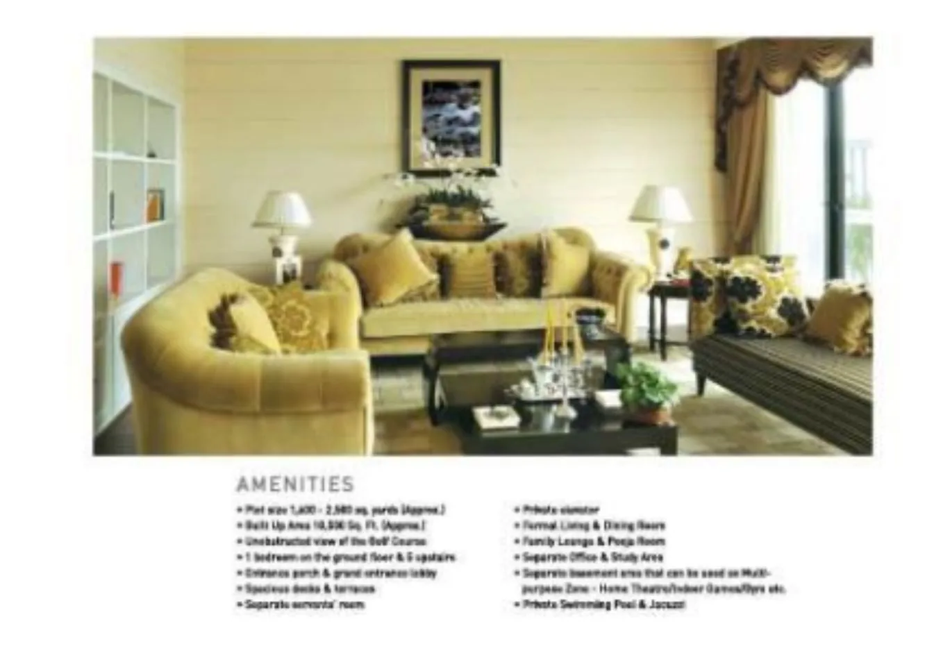 NORTH PARK Phase - 4 &7 Living Room