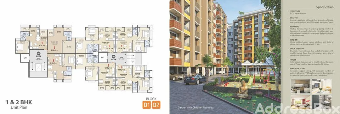 Ratnaruchi Vatika Floor Plan