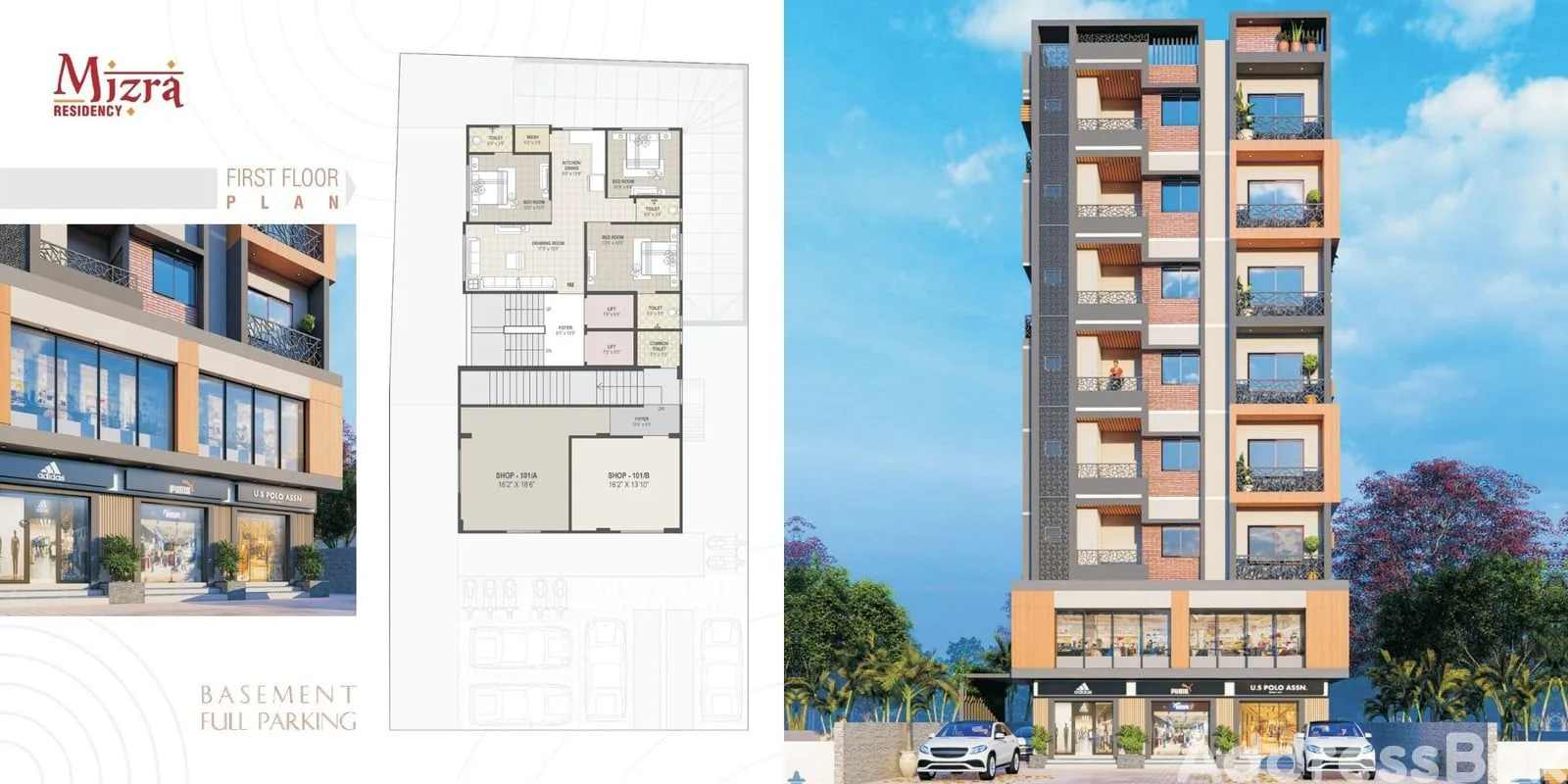MIZRA RESIDENCY Floor Plan
