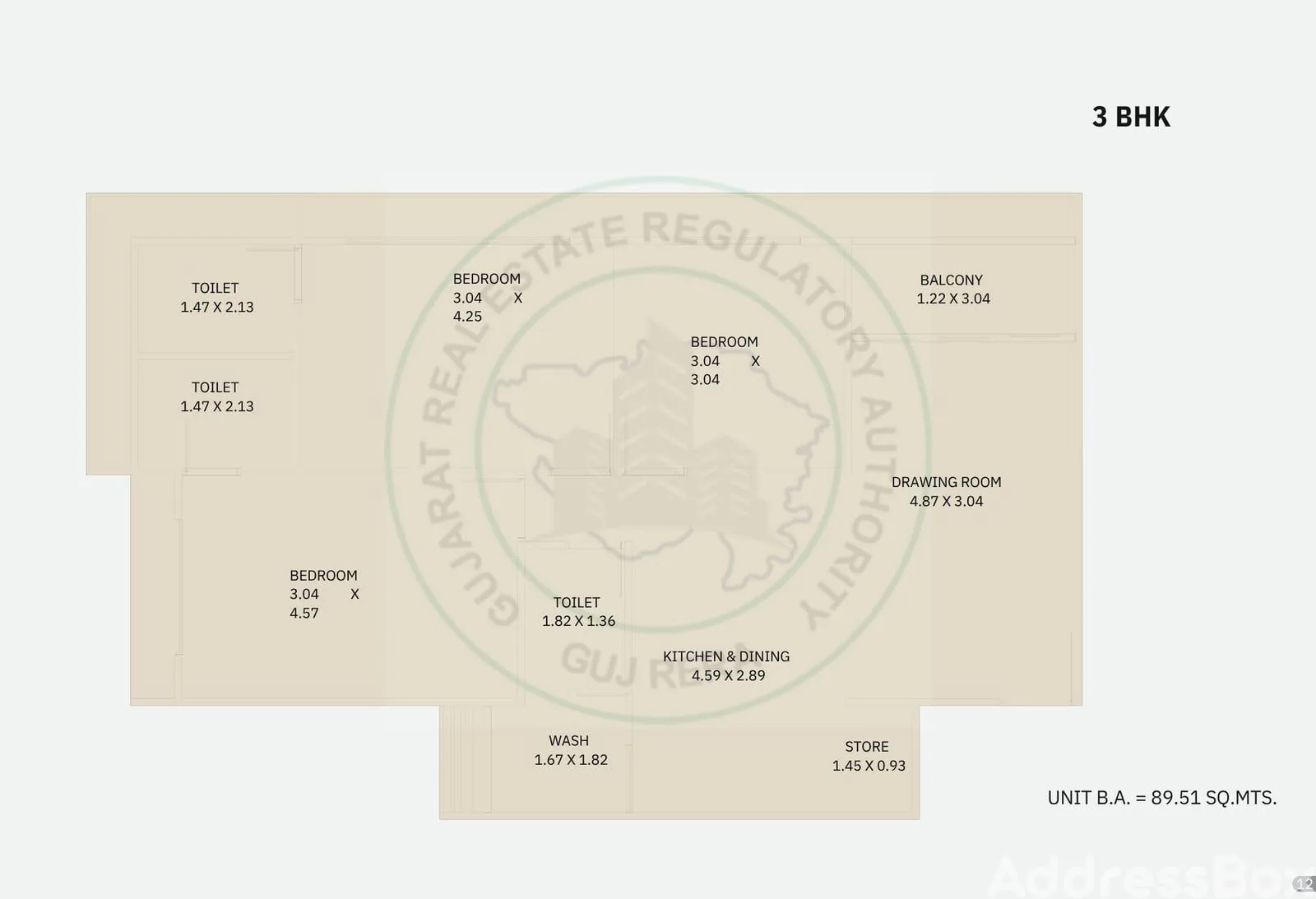 Swastik Clairmont Floor Plan