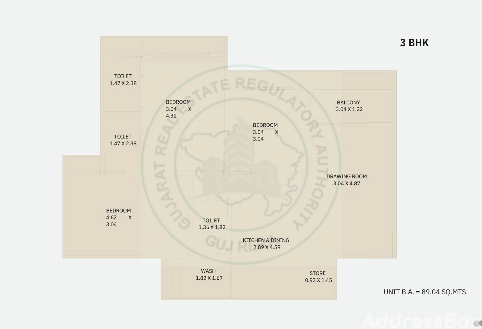Swastik Clairmont Floor Plan