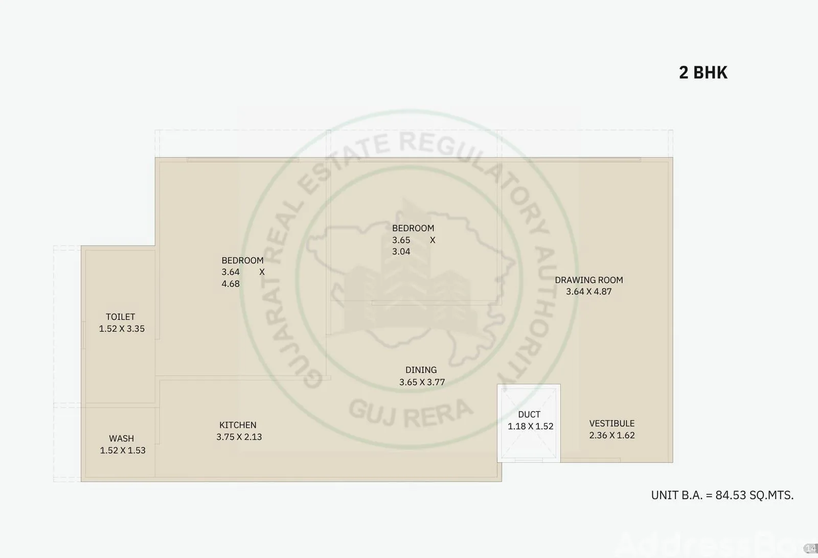 Swastik Clairmont Floor Plan