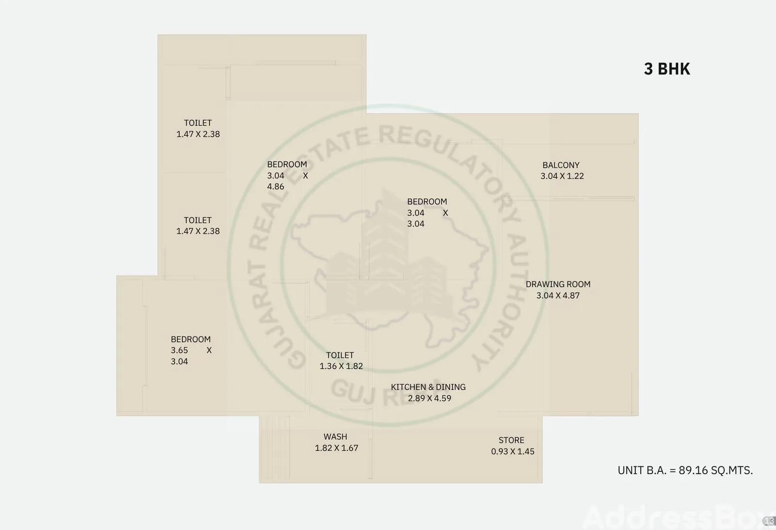 Swastik Clairmont Floor Plan