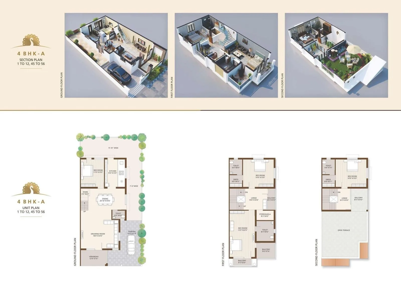 SHYAM KUTIR 56 Floor Plan