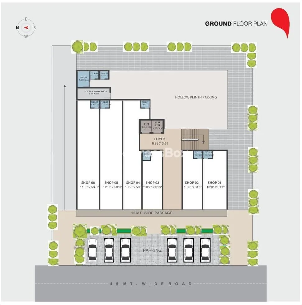 ARHAM AVENUE Floor Plan