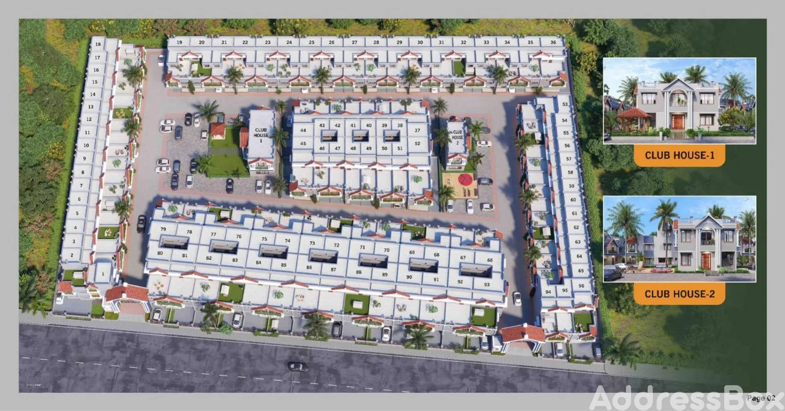 GAJANAN ROYAL Cluster Plan