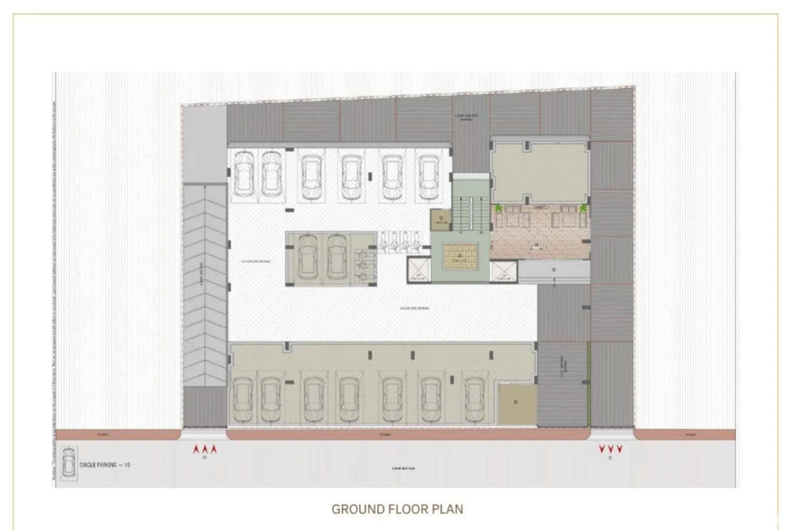 Triveni 1Five Floor Plan
