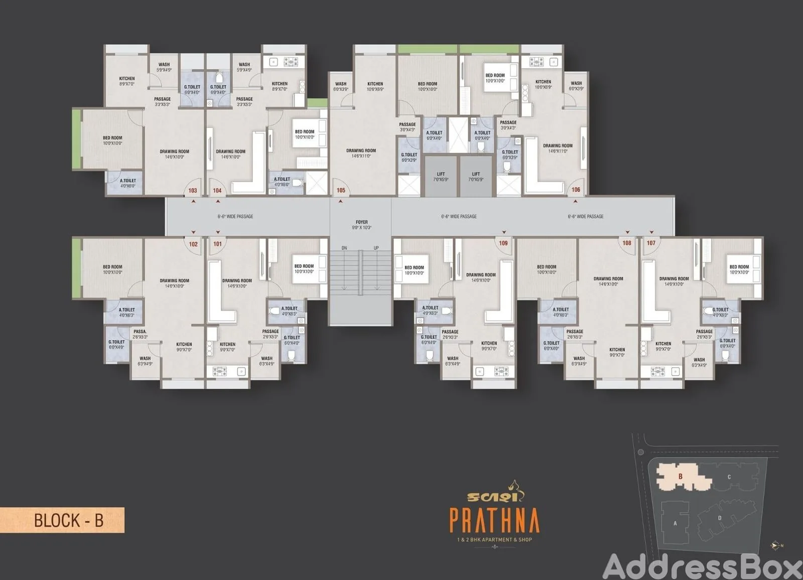 Kalash Prathna Floor Plan