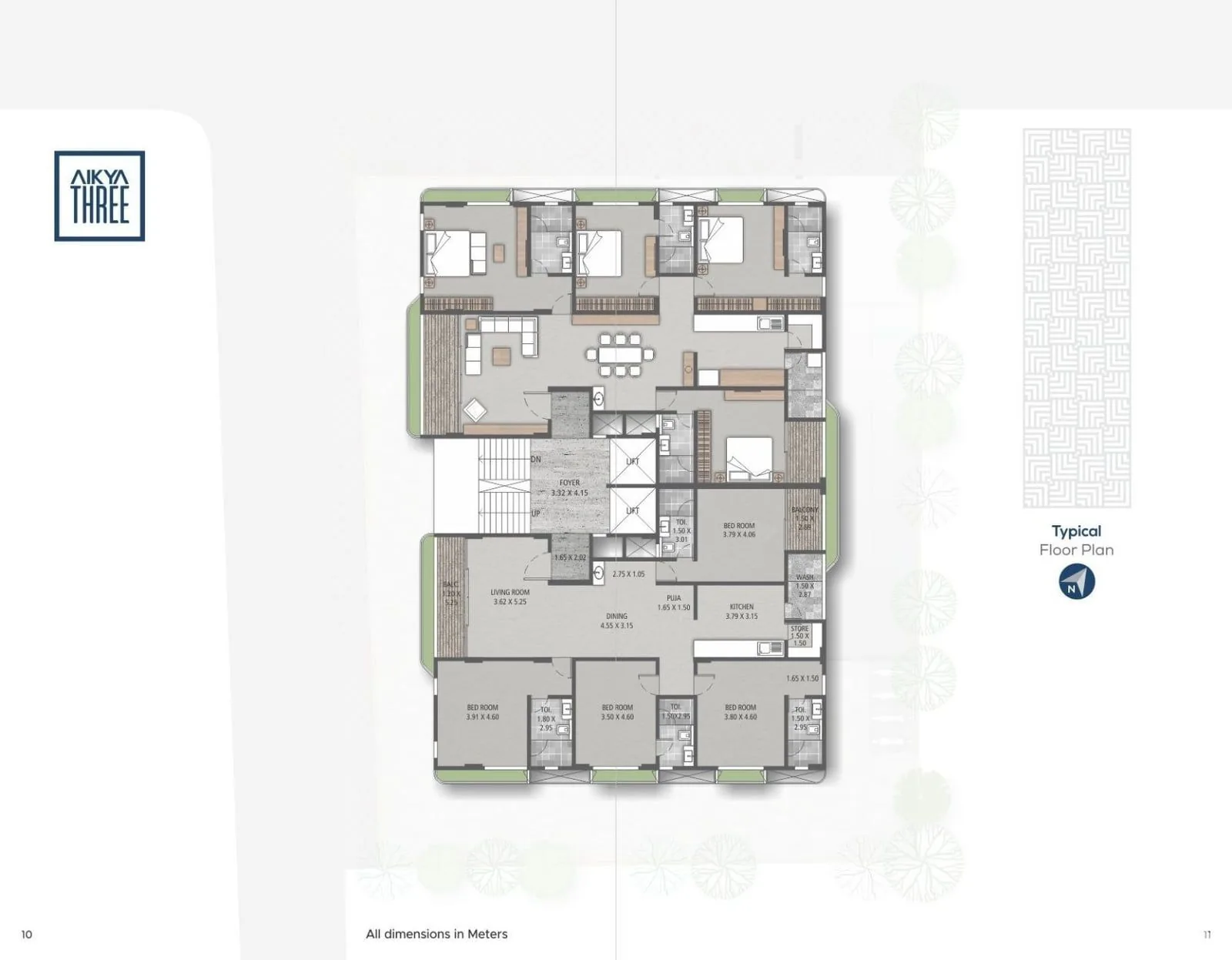 AIKYA THREE Floor Plan
