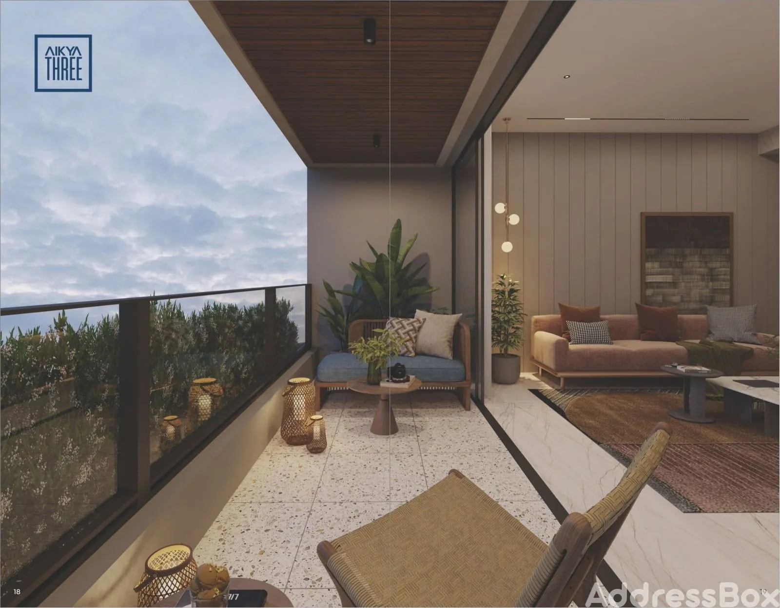 AIKYA THREE Balcony