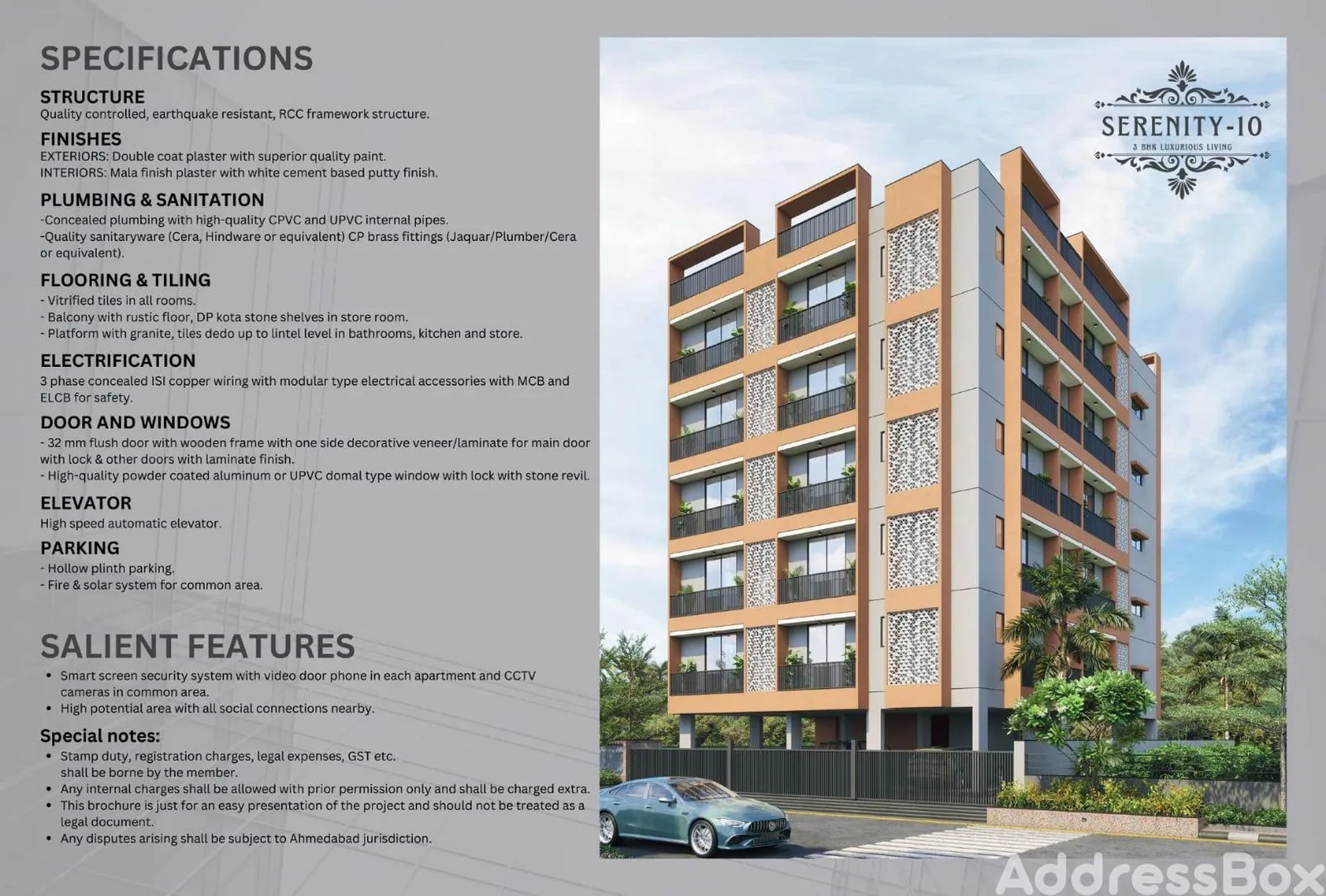 SERENITY 10 Exterior