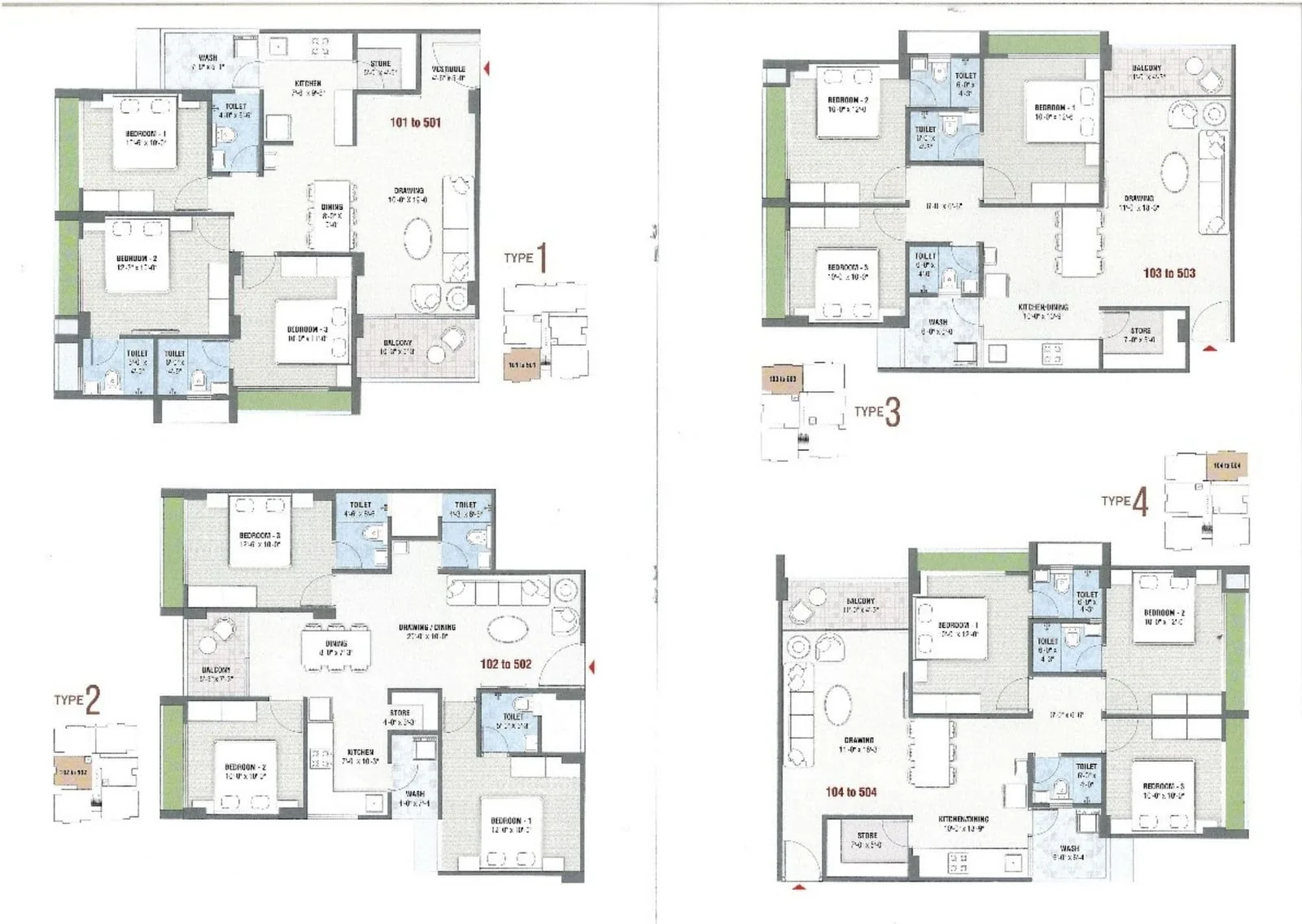 PUSHKAR STATUS Floor Plan