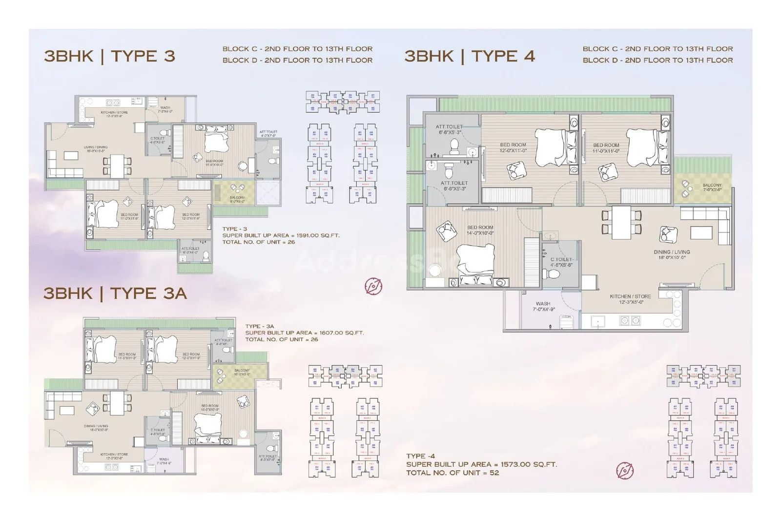 The Palm Paradise Floor Plan