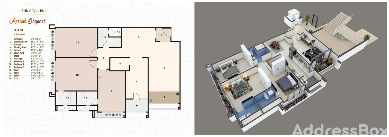 Arshad Elegance Floor Plan
