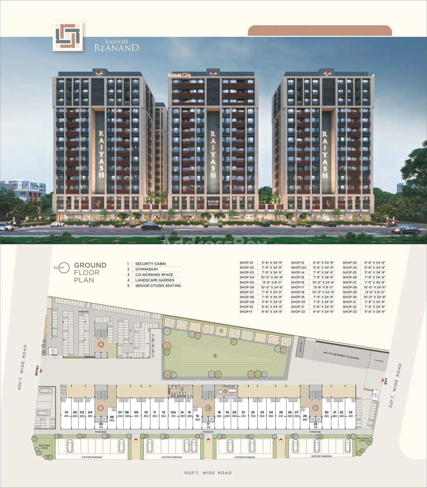Rajyash Reanand Floor Plan