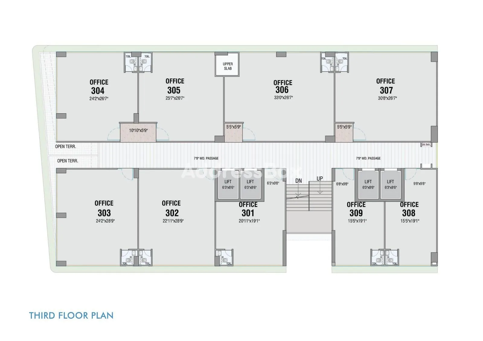 Commercial In Panjrapole Floor Plan