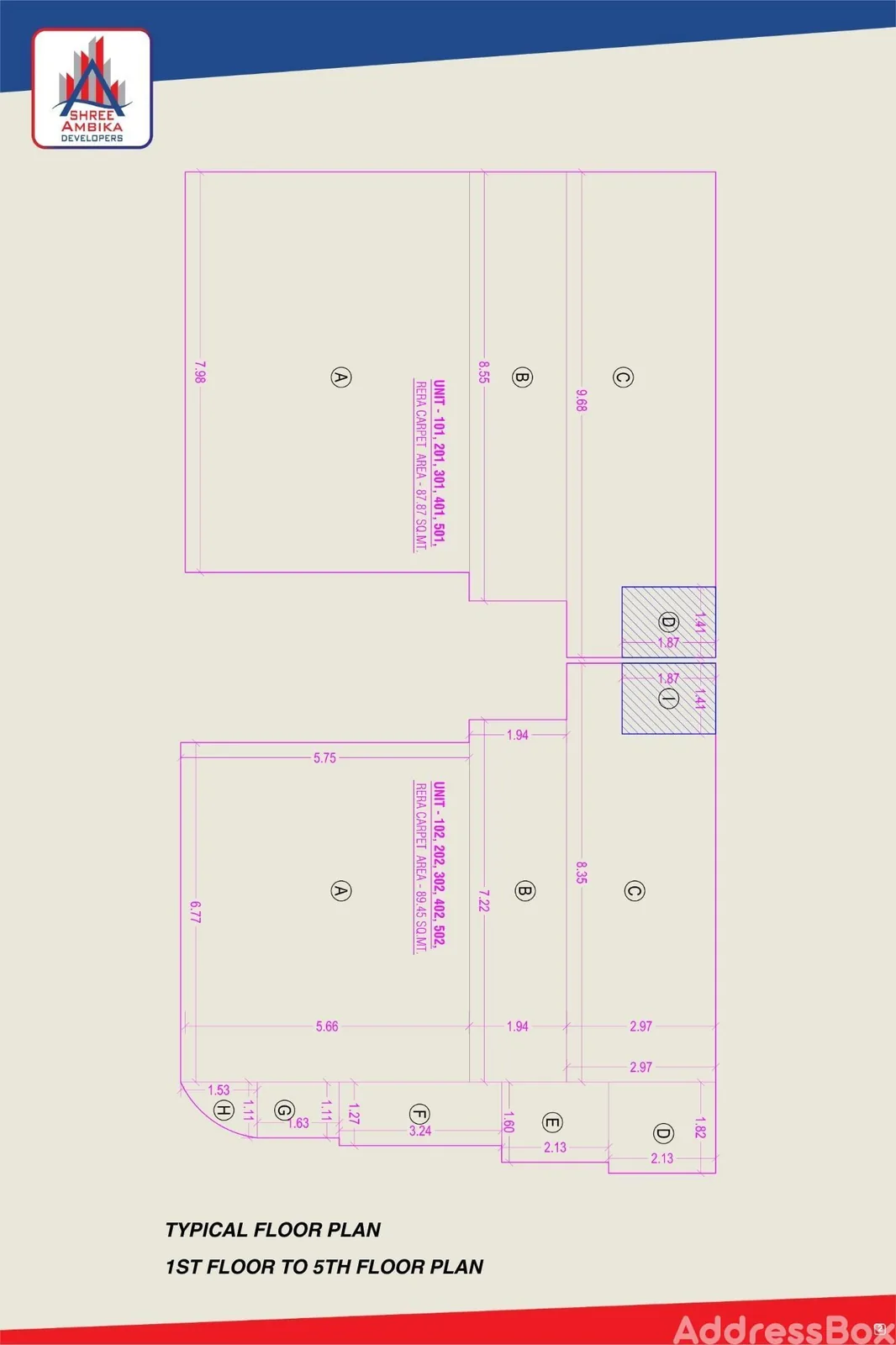 SHATRUNJAY HILLS Floor Plan