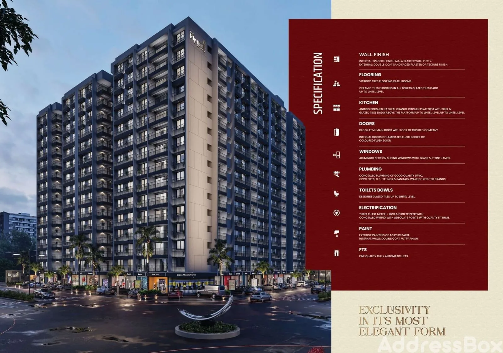 The Rhythm Elevate Exterior
