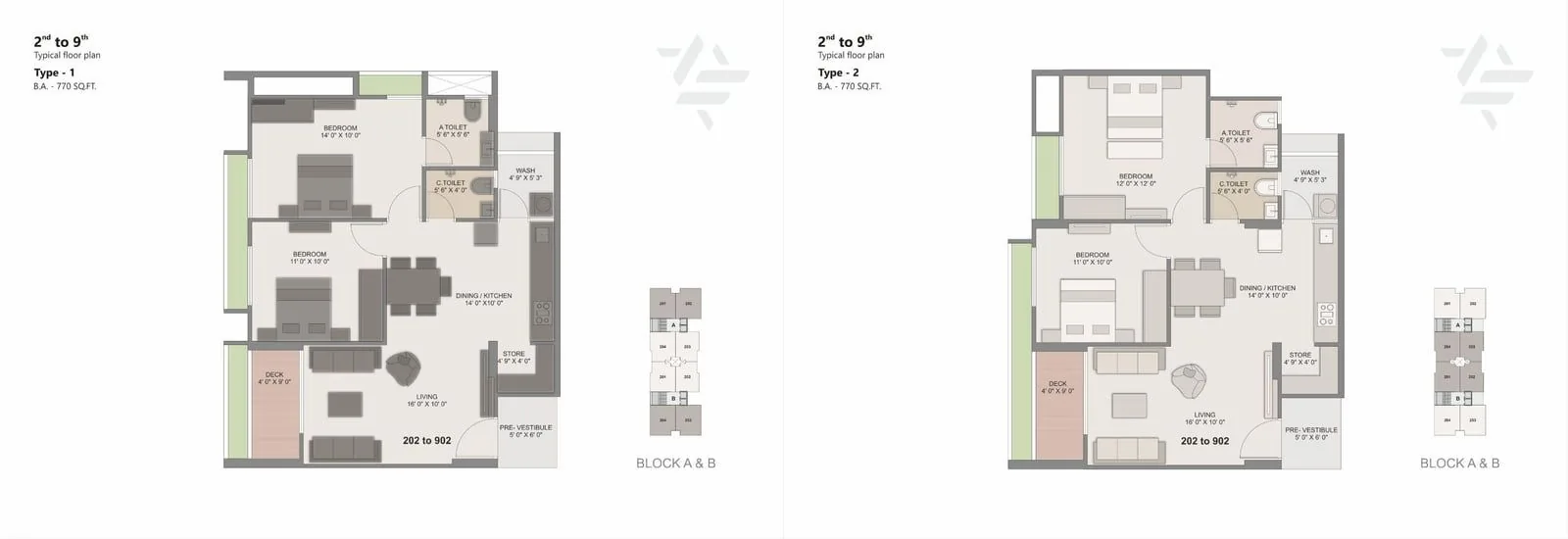 ASTHA HOMES Floor Plan