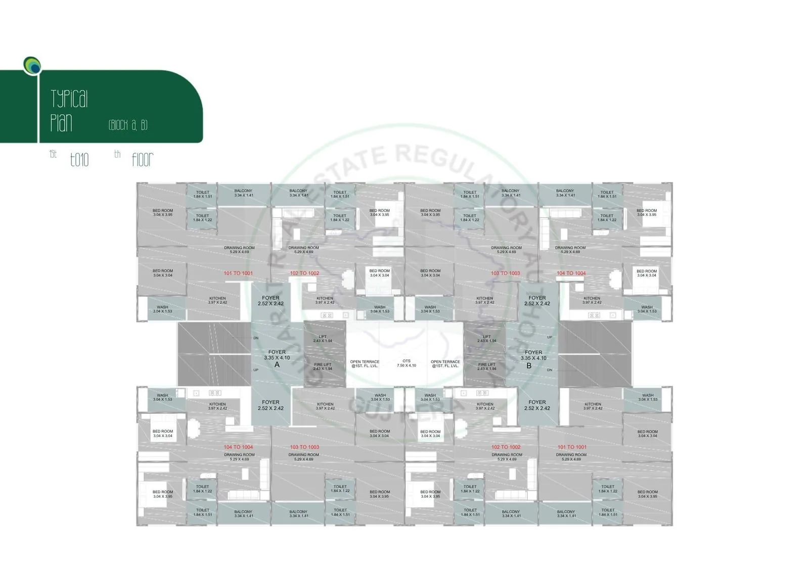 Vrundavan Heights Floor Plan