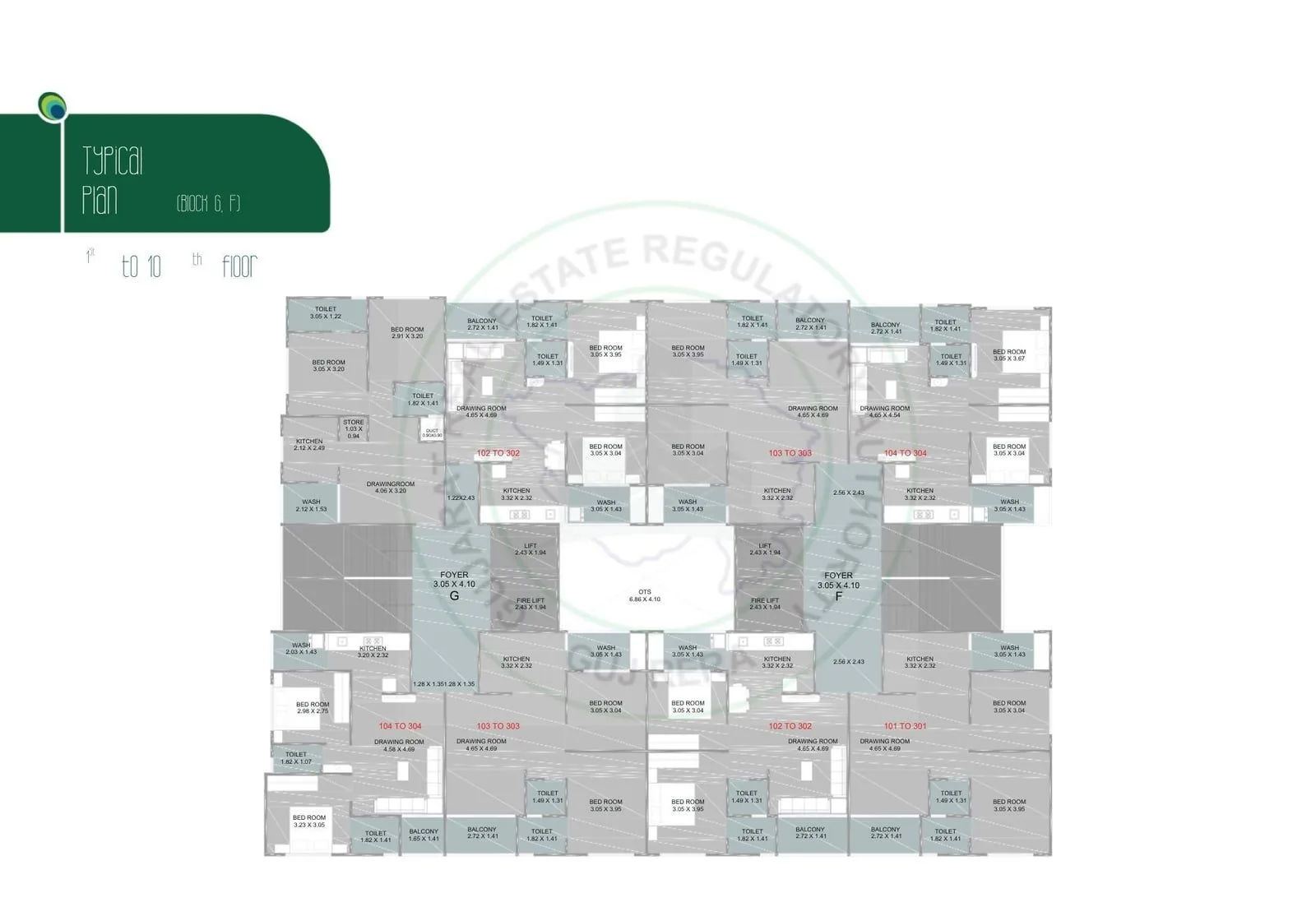 Vrundavan Heights Floor Plan