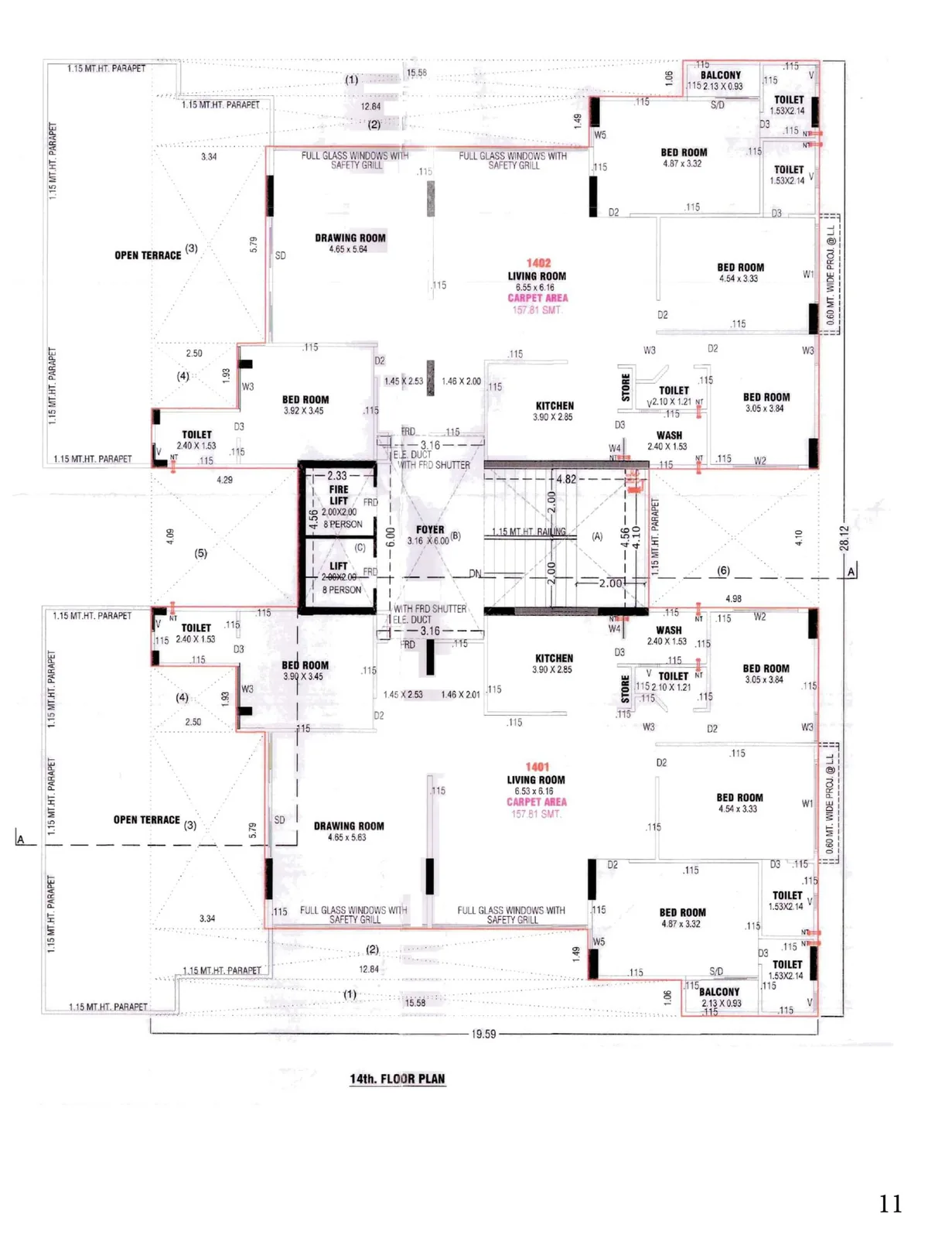 SAMPATH SKY Floor Plan