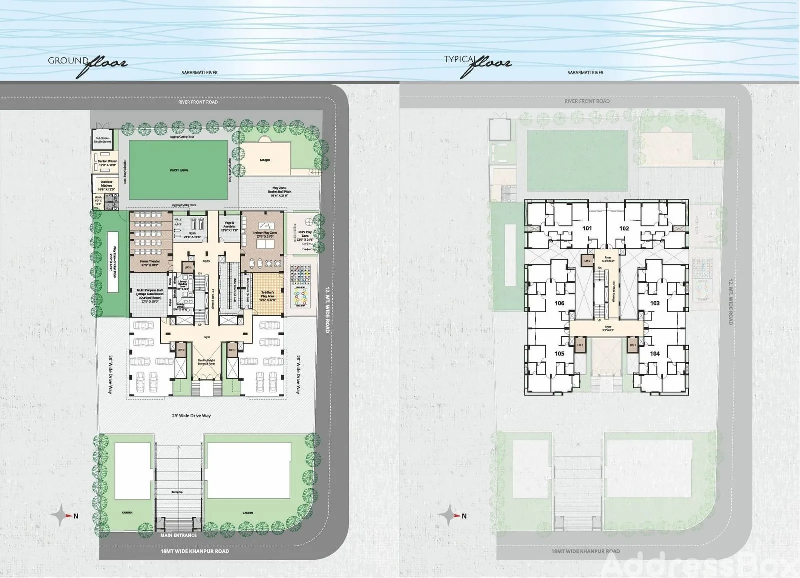 River Heights Floor Plan