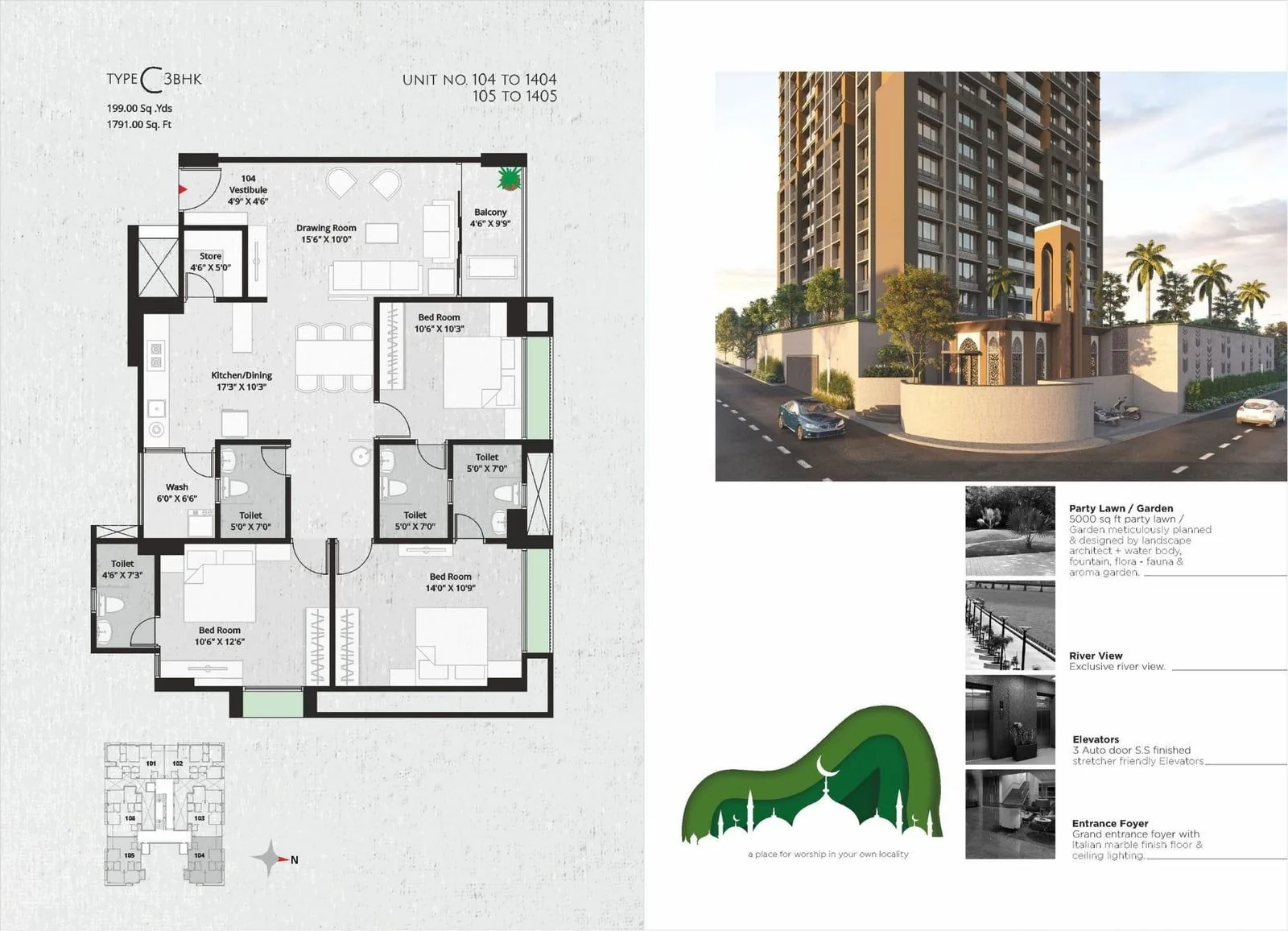 River Heights Floor Plan