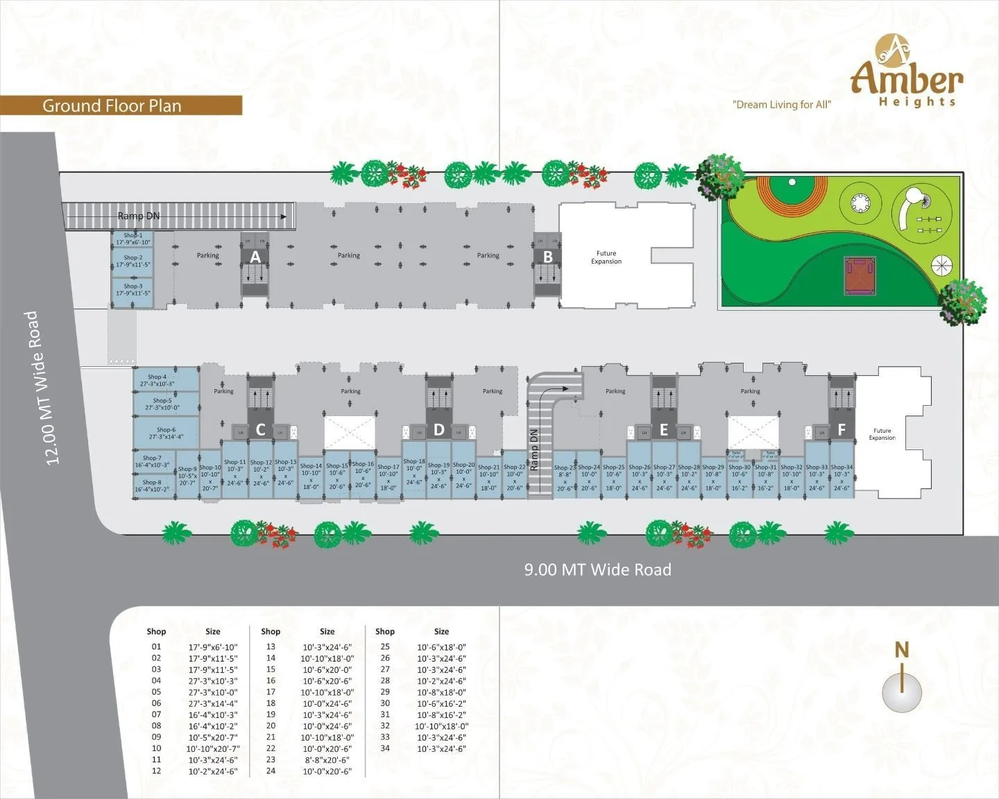 AMBER HEIGHTS Floor Plan