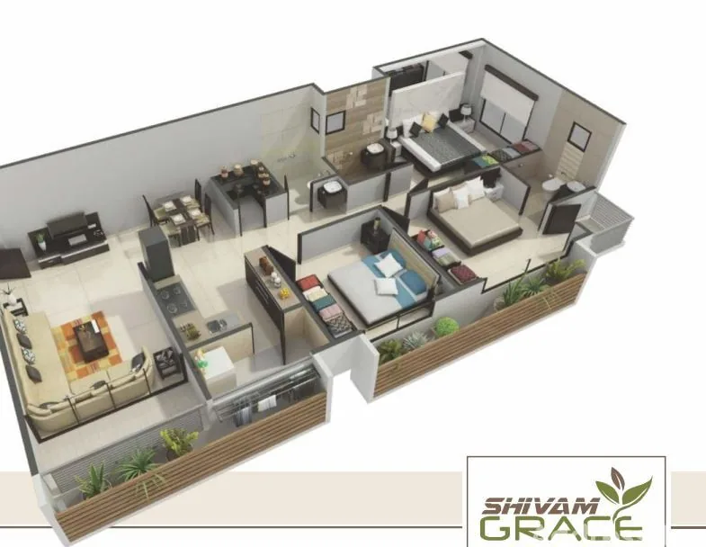 SHIVAM GRACE Floor Plan