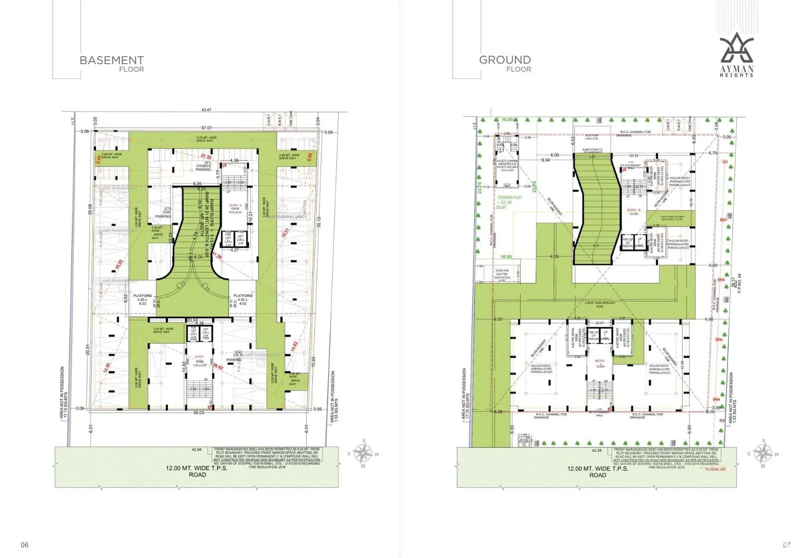 AYMAN HEIGHTS Floor Plan